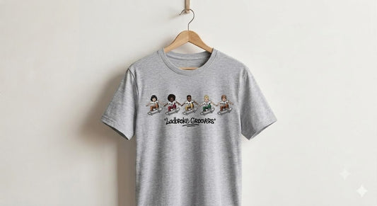 Skateboarder Kids white & grey t shirts