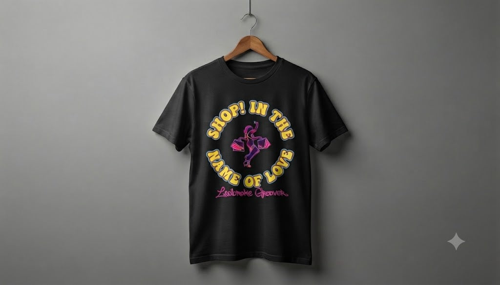 Shop in the name of love White & Black T shirt