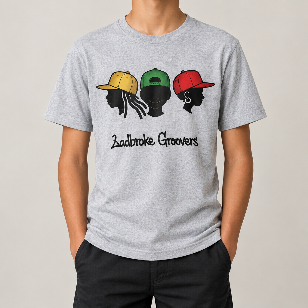 3 Young Groovers Grey T-shirt