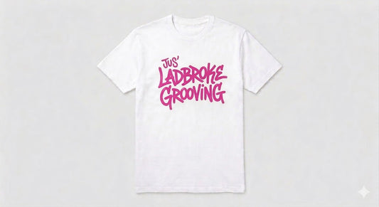 Jus grooving Pink t-shirt