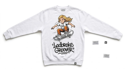 Skateboarder kids sweat shirt