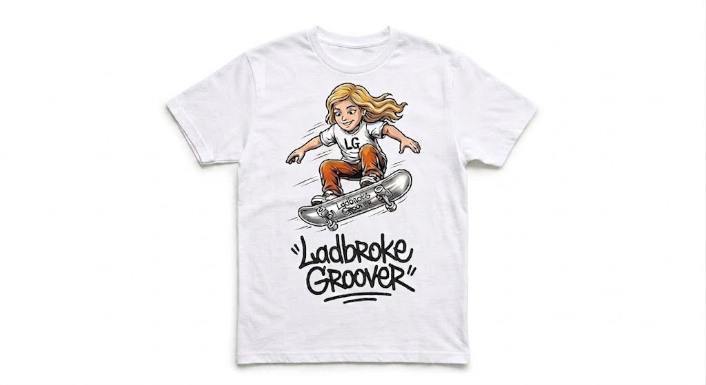 Skateboarder Kids T shirt