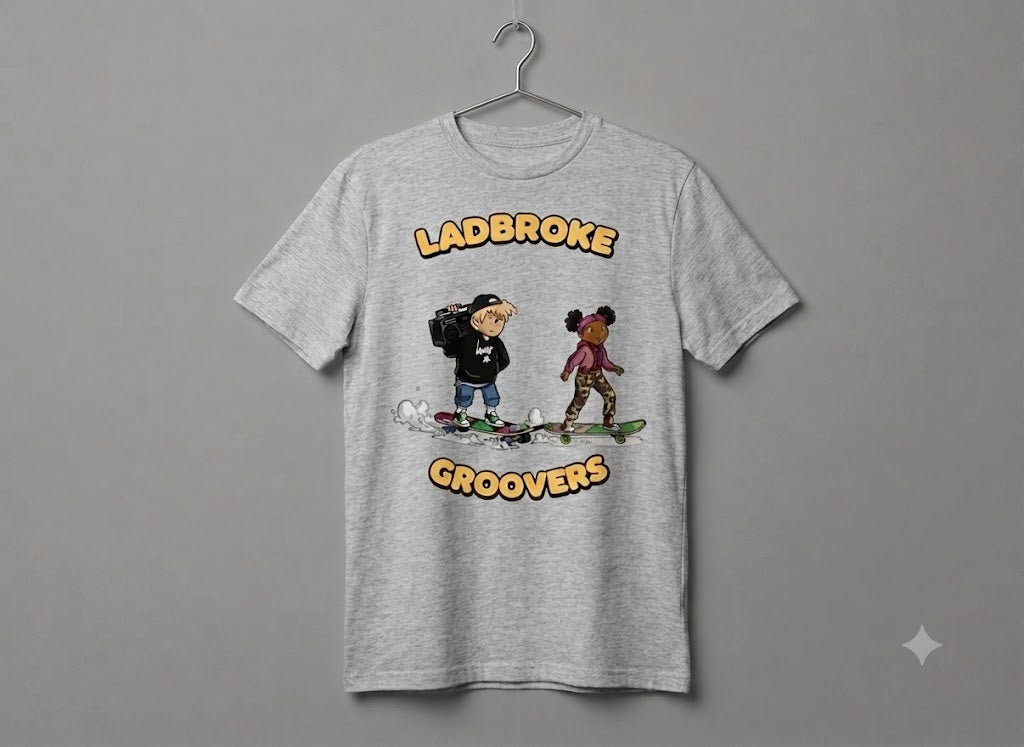 Kids grey & White T shirt