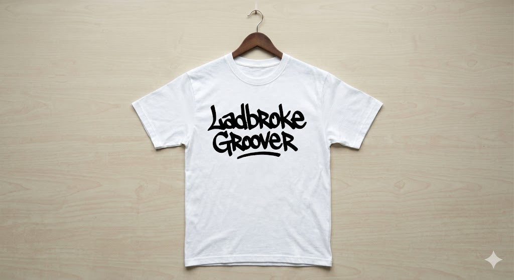 White Ladbroke Groover T-shirt